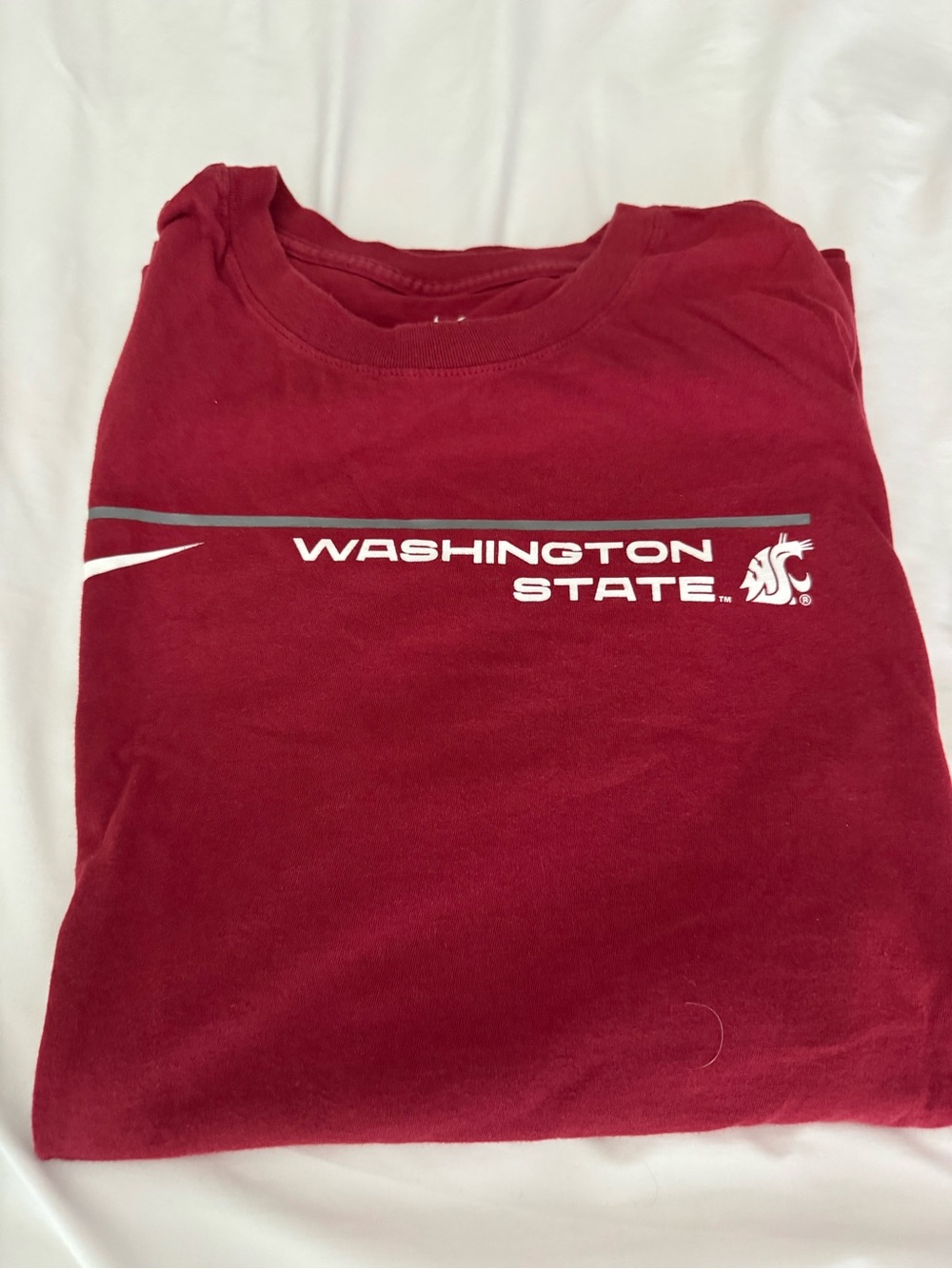 Nike Men's Washington State Maroon Graphic Tee